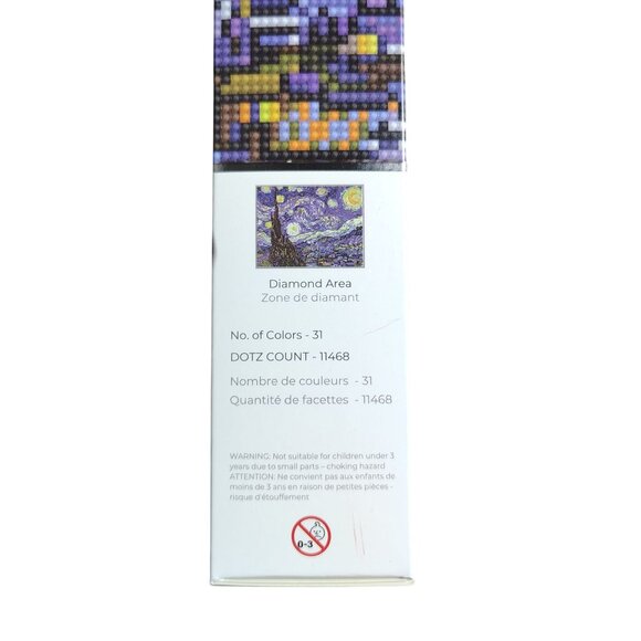 Diamond Dotz Starry Night Special Edition Diamond Facet Art Painting Kit - Picture 4 of 8